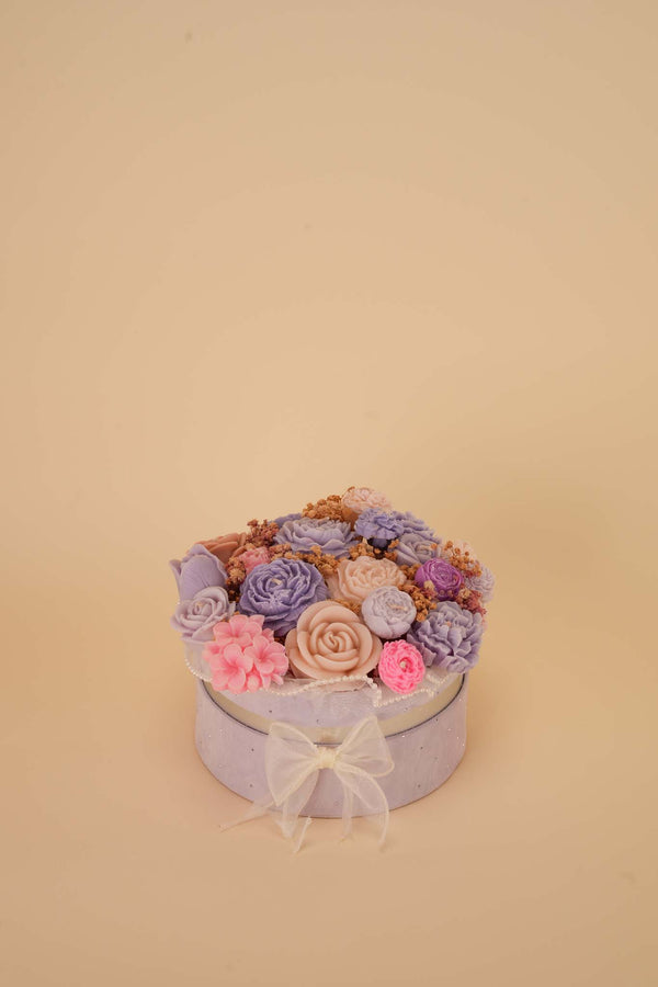 Lavender Dream Candle Flower Box