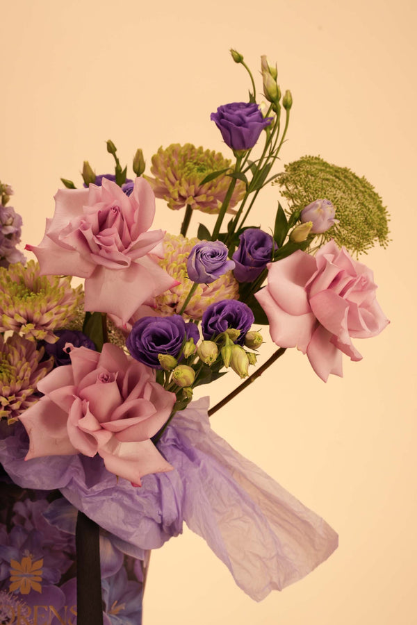 Lavender Haze Bag Arrangement