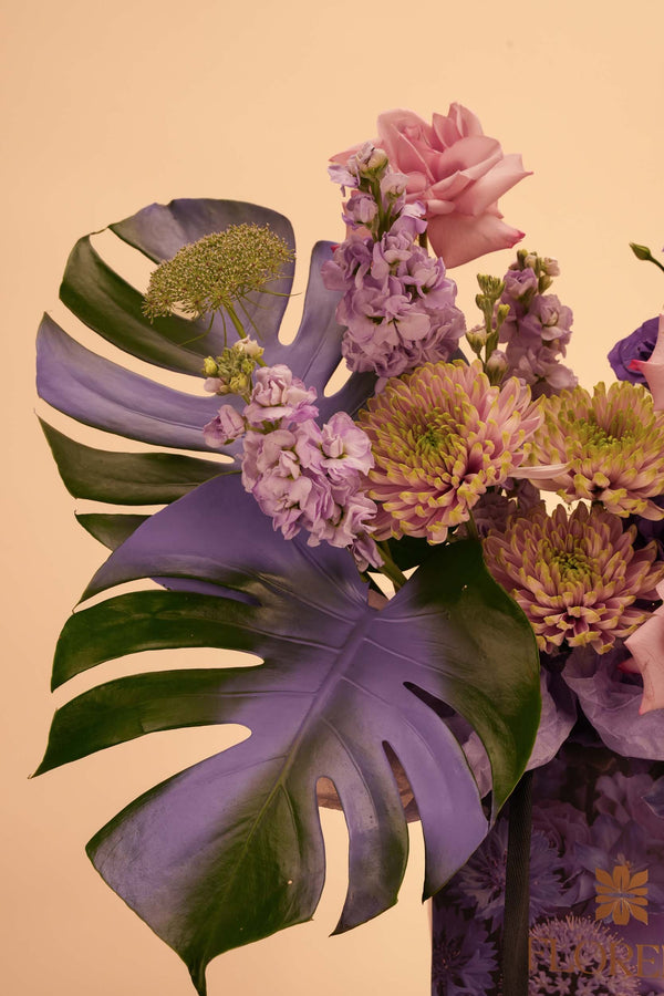 Lavender Haze Bag Arrangement