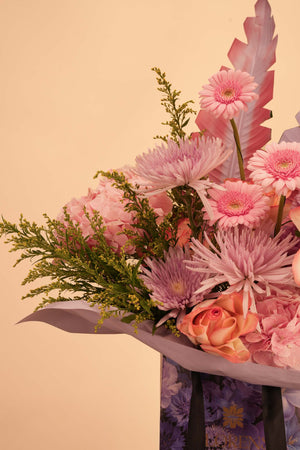 The Blush Reverie Bag Arrangement