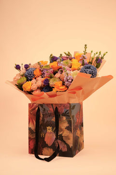 The Sunset Indigo Horizon Large bag Arrangement