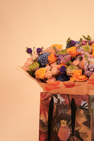 The Sunset Indigo Horizon Large bag Arrangement