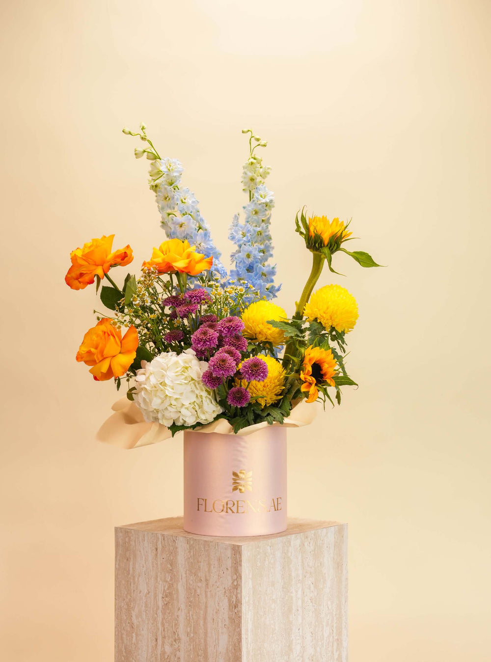 Sunshine Bloom Flower Basket