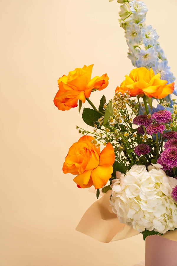 Sunshine Bloom Flower Basket