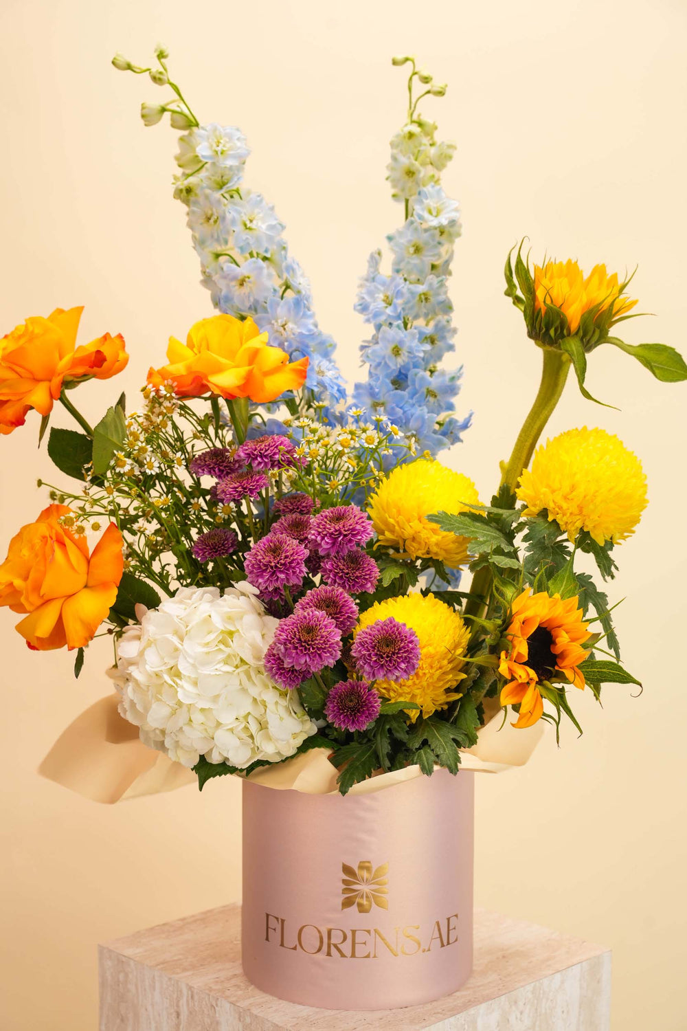 Sunshine Bloom Flower Basket