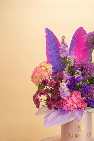 Royal Bloom Flower Basket