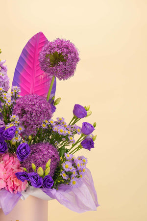 Royal Bloom Flower Basket