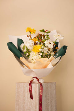 Golden Whisper Floral Bouquet