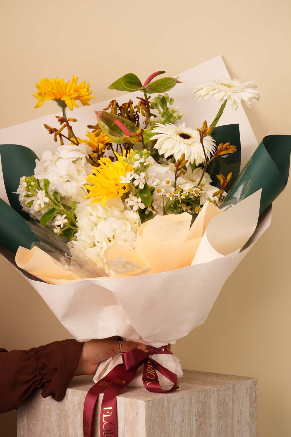 Golden Whisper Floral Bouquet