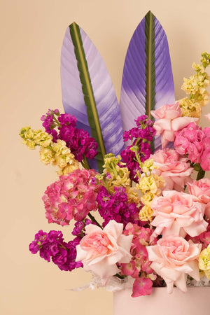 Lavender Luxe Floral Box