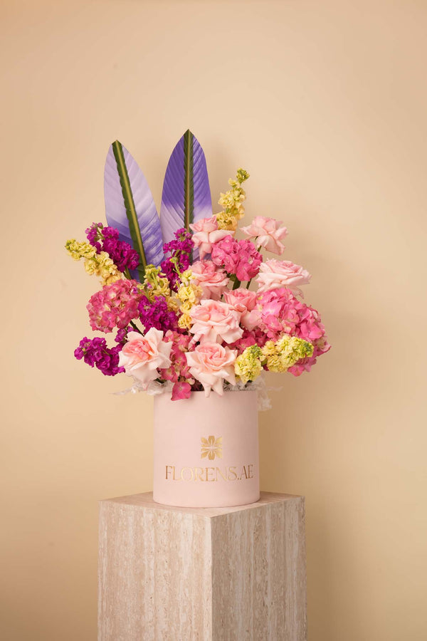 Lavender Luxe Floral Box