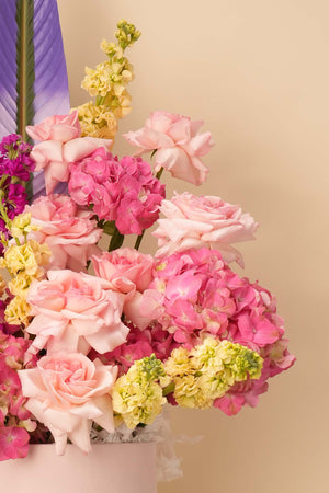 Lavender Luxe Floral Box