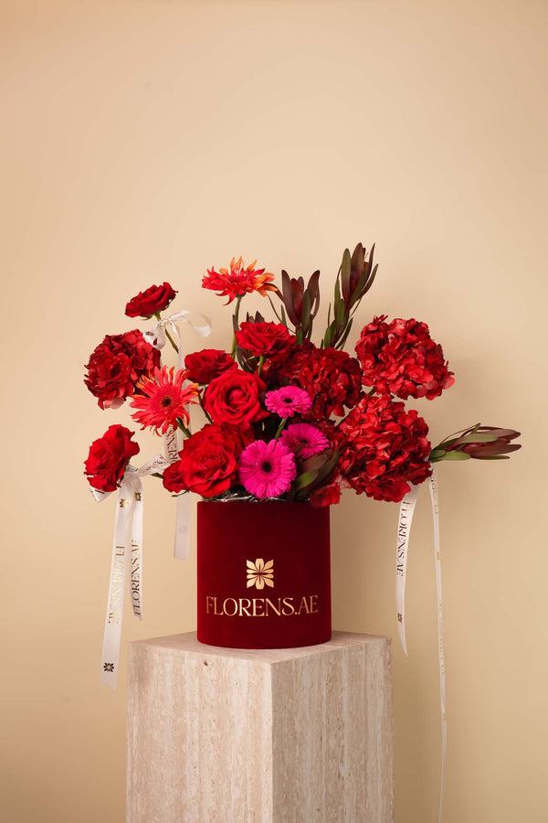 Ruby Passion Luxury Flower Box