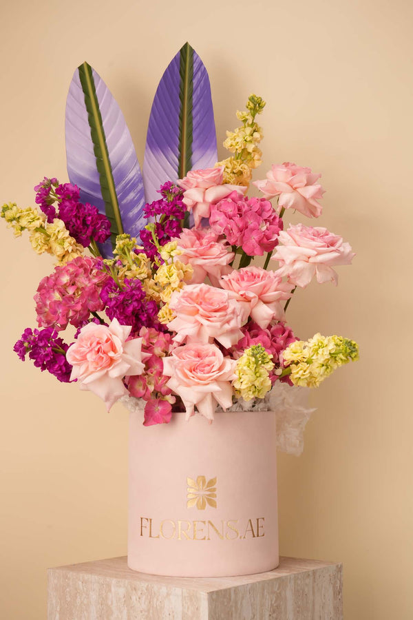 Lavender Luxe Floral Box