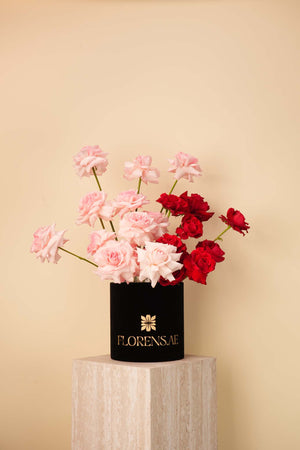 Blush & Scarlet Rose Box